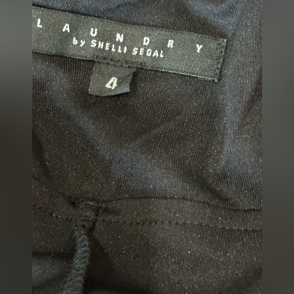 Laundry by Shelli Segal Halter Pleated Swing Dress- Sz 4 - Picture 9 of 16